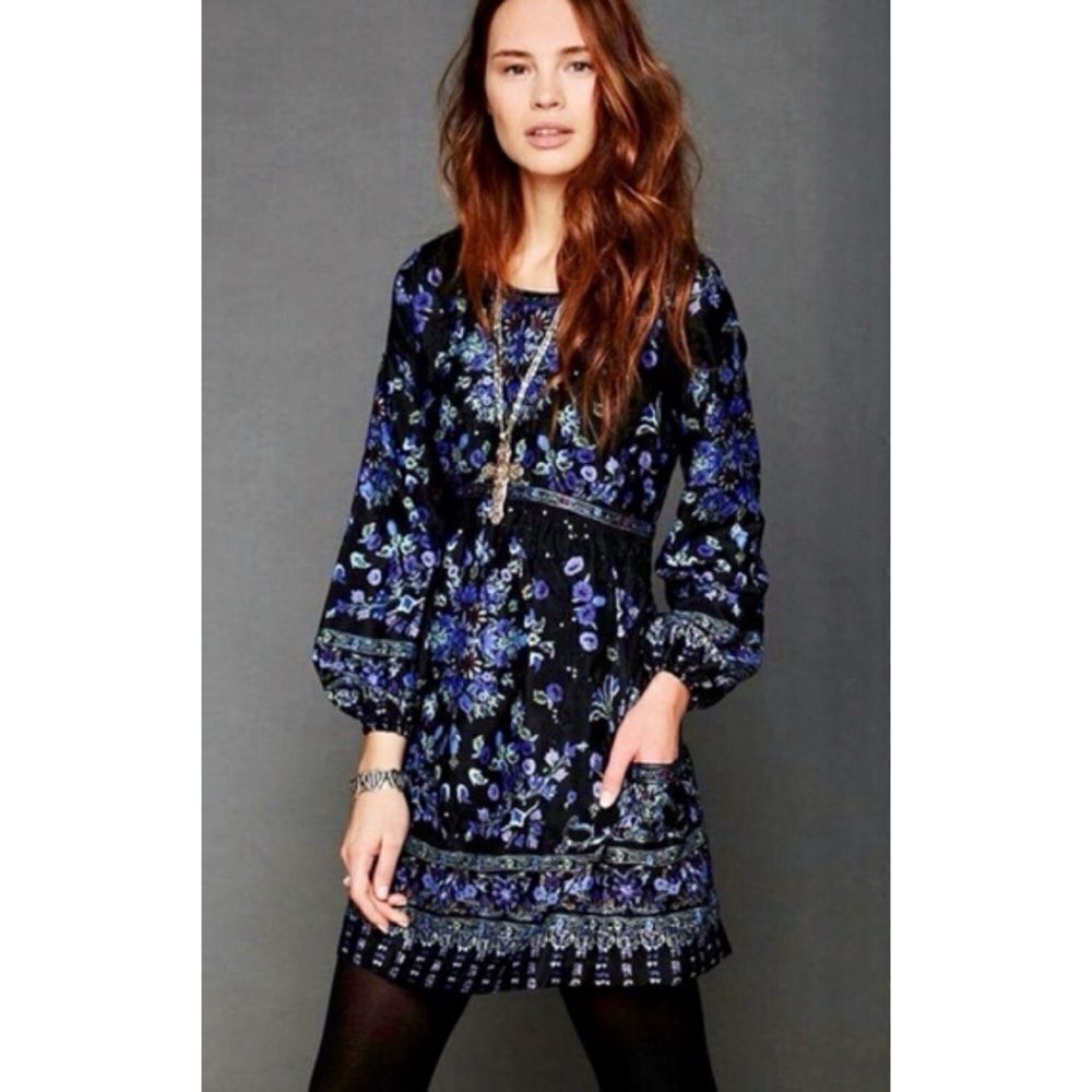 Free People Sequin Russian Doll Tunic Dress Size 2 / Néw without tags